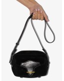 Wasy suede crossbody bag