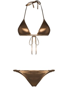 Scrunchie triange bikini set