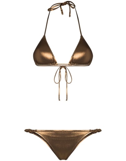 Scrunchie triange bikini set