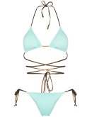 Miami tie detail bikini set