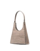 Rey crocodile-effect shoulder bag