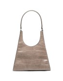 Rey crocodile-effect shoulder bag