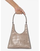 Rey crocodile-effect shoulder bag