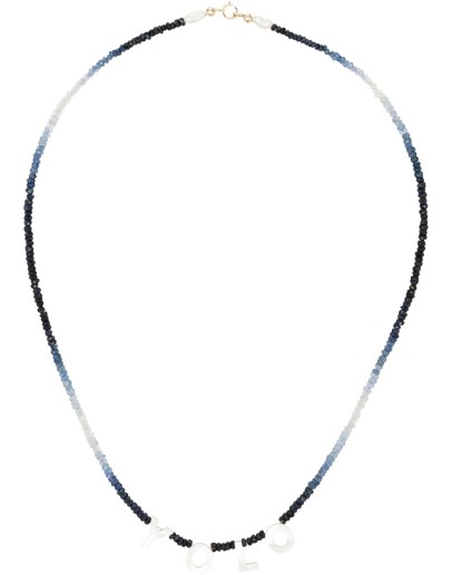 YOLO beaded necklace