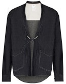 Social Sculpture tie-front shirt
