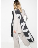 Loli logo-print blanket scarf