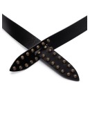 Lelo studded leather belt