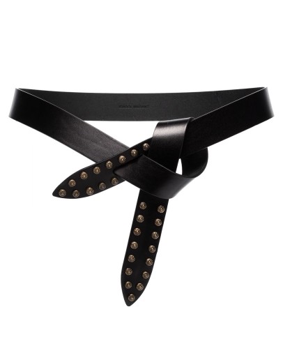Lelo studded leather belt