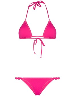 Scrunchie halterneck bikini 