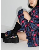 Kaif flatform ankle boots