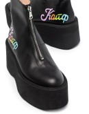 Kaif flatform ankle boots