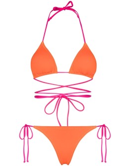 Miami tie detail bikini set