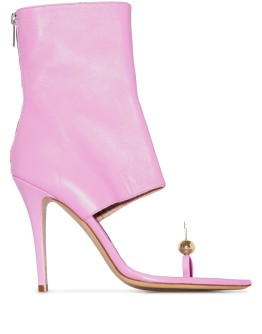 Rabbit Toe 110mm ankle boots