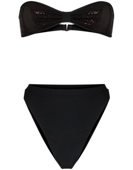 sequinned bikini set