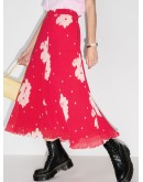 floral georgette skirt
