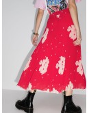 floral georgette skirt