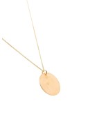 gold-plated Aries Constellation pendant necklace