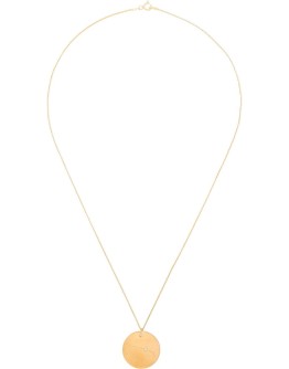 gold-plated Aries Constellation pendant necklace