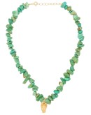 gold-plated sterling silver Tyche necklace