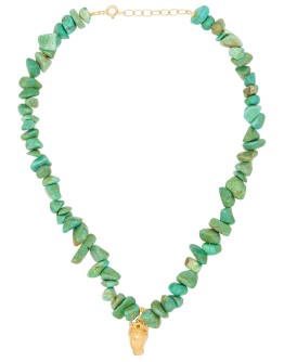 gold-plated sterling silver Tyche necklace