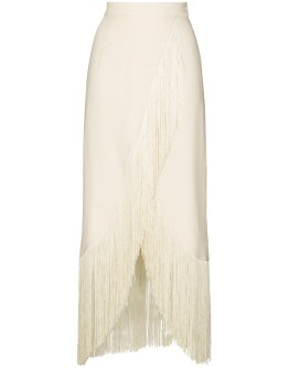 El Pareo fringed skirt