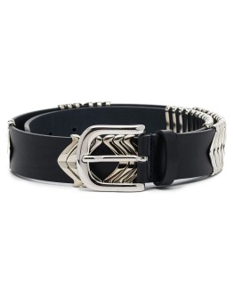 buckled adjustable belt