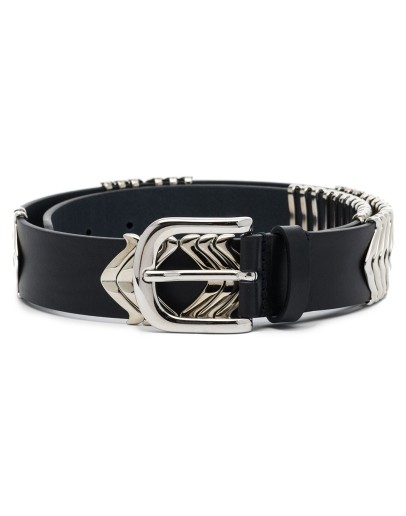 buckled adjustable belt