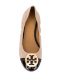 logo plaque 30mm leather ballerina shoes