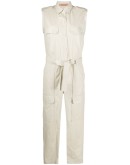 waist-tied jumpsuit