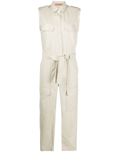 waist-tied jumpsuit