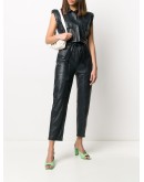 waist-tied sleeveless jumpsuit