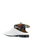 pointed stitch detailed brogues