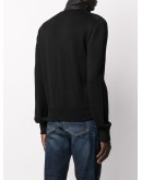 contrast sleeve bomber jacket