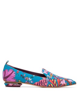 BEYA Fantasy Land-print loafers