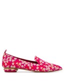 BEYA floral-print loafers