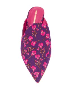 BEYA floral-print mules