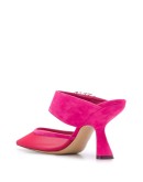 MONSTERA mesh mules 90mm