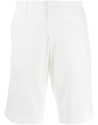 slim-fit bermuda shorts