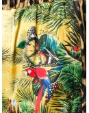 Safari print loose-fit shorts