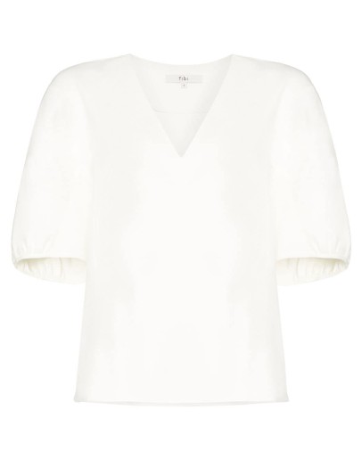 drape V-neck top