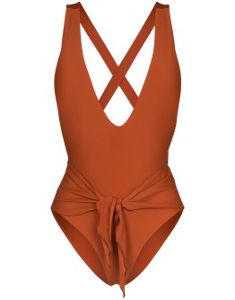 Georgia waist-tie swimsuit