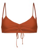 Emerson ruched bikini top