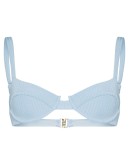 Izzy ribbed bikini top