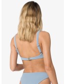 Izzy ribbed bikini top