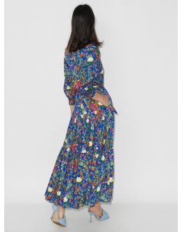 Clarissa floral-print shirt dress 