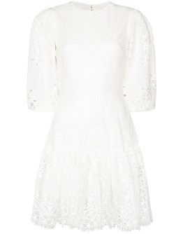 Tabitha cutout lace mini dress