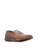 braided calfskin derby loafers