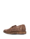 braided calfskin derby loafers