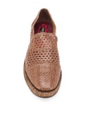 braided calfskin derby loafers