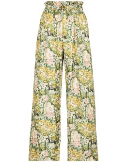 Libra high-waisted trousers